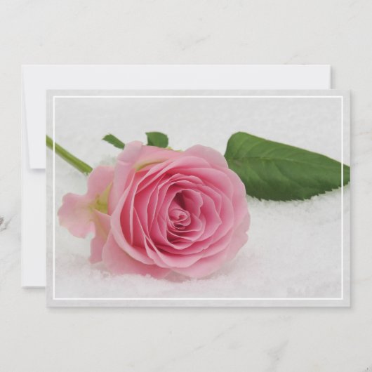 第90誕生日ピンクローズフラワーパーティー 招待状 (裏面)