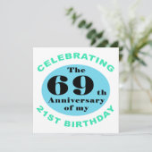 第90誕生日ユーモア カード (スタンド正面)