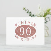 第90誕生日ヴィンテージユーモア カード (スタンド正面)