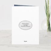 第90誕生日棒少女(赤気球) カード (裏面)