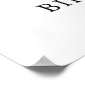 第90誕生日紫ピンクワイルドフラワーウェルカムサイン ポスター (角)