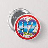 第92今日誕生日v2 缶バッジ (正面&裏面)