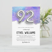 第92回誕生日パーティーへの招待 招待状 (スタンド正面)