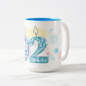 第92誕生日 ツートーンマグカップ (正面右)