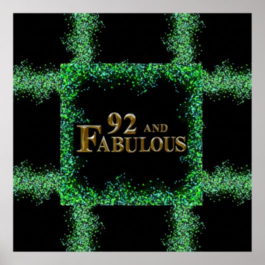 第92誕生日 ポスター (正面)