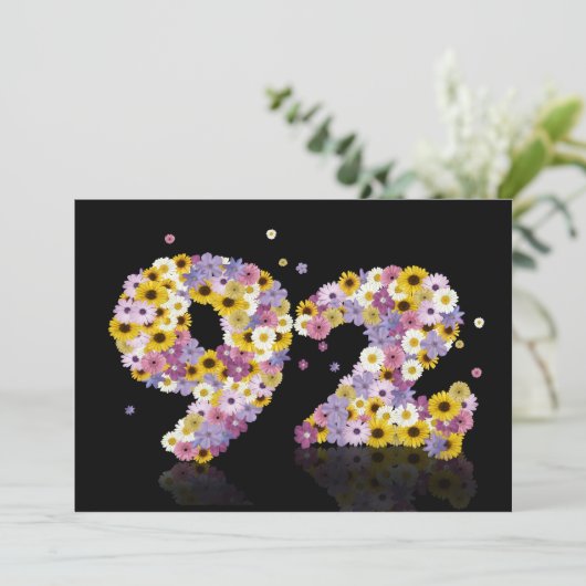 第92開花した手紙を持つ誕生会、 招待状 (スタンド正面)