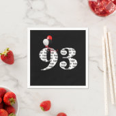第93回誕生日パーティー風船 スタンダードカクテルナプキン (インサイチュ)