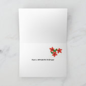 第93回誕生日祖父 – フラワーパワー カード (内部)