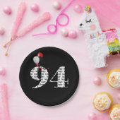第94回誕生日パーティー風船 ペーパープレート (パーティー)
