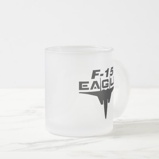 第95カスタムなコーヒー・マグw/callの印 フロストグラスマグカップ (正面右)