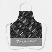 第95回バースデーパーティーパーソナライズされたプレゼント エプロン (正面)