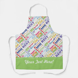 第95回バースデーパーティーパーソナライズされたプレゼント エプロン