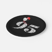 第95回誕生日パーティー風船 ペーパープレート (アングル)