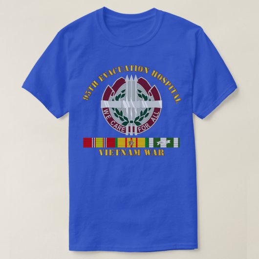 第95期避難病院Vietnamw V N SVC Tシャツ (デザイン正面)