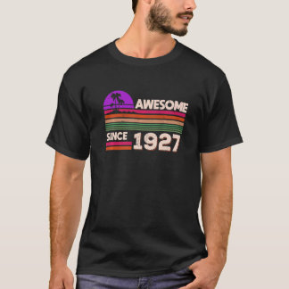 第95誕生日女子1927素晴らし年以来 Tシャツ