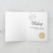 第95誕生日花火 カード (内部)