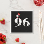 第96回誕生日パーティー風船 スタンダードカクテルナプキン (インサイチュ)
