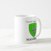 第97信号のBn。 退役軍人 コーヒーマグカップ (正面右)