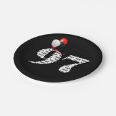 第97回誕生日パーティー風船 ペーパープレート (アングル)