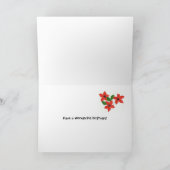 第97誕生日祖父 – フラワーパワー カード (内部)