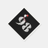 第98回誕生日パーティー風船 スタンダードカクテルナプキン (角)