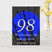 第98誕生日 カード (黄色い花)