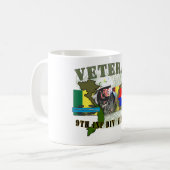 第9 Inf Divベトナム(w/CIB) コーヒーマグカップ (正面左)
