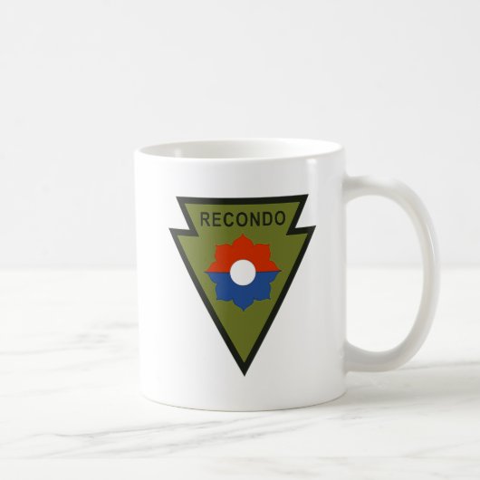 第9 Inf Div Recondo (マグ) コーヒーマグカップ (右)
