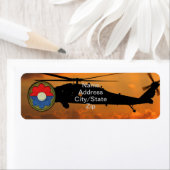 第9ID歩兵師団退役軍人ヴェッツパッチ ラベル (インサイチュ)