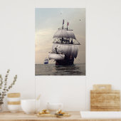 第C16フリゲート艦 ポスター (キッチン)