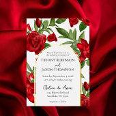 第II部ラブリーレッドダブルアー結婚チ実在ーズ 箔招待状