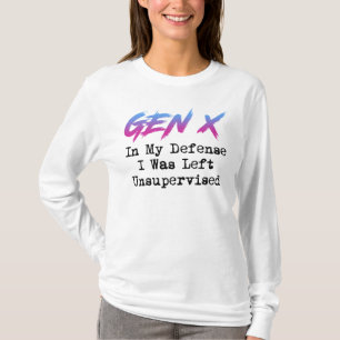 第X世代 – 私の弁護で私は監督され離れなかった Tシャツ