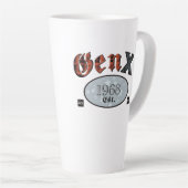 第X世代（第X世代1968年） カフェラテマグ (右アングル)