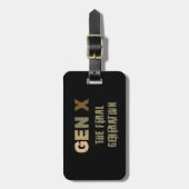 第X世代 – 鉄世代 ラゲッジタグ (正面縦)