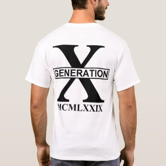第X世代 – MCMLXXIX (1979) Tシャツ