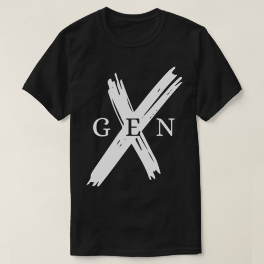 第x世代 tシャツ (デザイン正面)