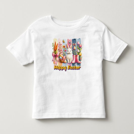 筆致イースター トドラーTシャツ (正面)