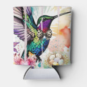 筆致鳥の芸術 缶クーラー (正面)