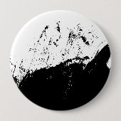 筆致10 缶バッジ (正面)