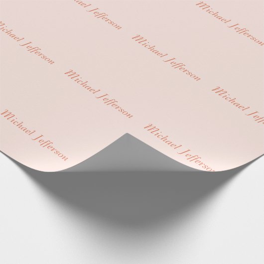 筆記体フォント名 エレガント シンプル おしゃれ ラッピングペーパー (角)