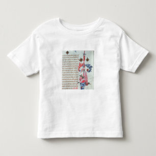 筆記者か記録者の多分自画像の トドラーTシャツ
