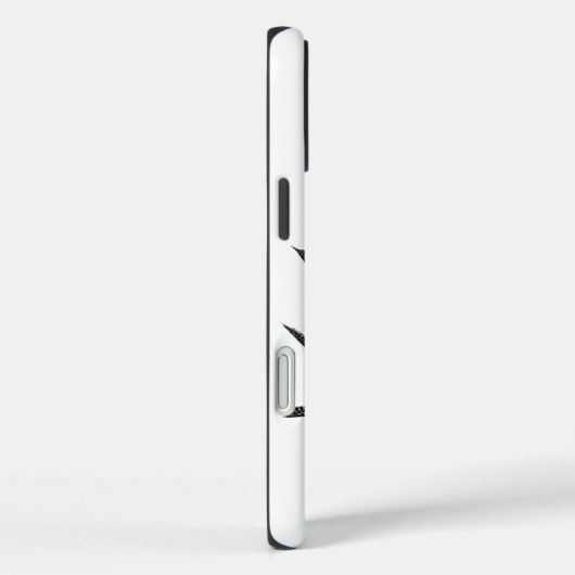 筆跡のある木の枝のペレグリン《鳥》ハヤブサ Case-Mate iPhoneケース (裏面 / 右)