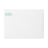 筆跡の喜び平和ラブラップアラウンド ラップアラウンドラベル (正面)