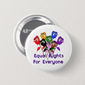 等しい権利 缶バッジ (正面&裏面)