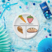 等しい部分のプレート ペーパープレート (パーティー)