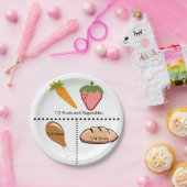 等しい部分のプレート ペーパープレート (パーティー)