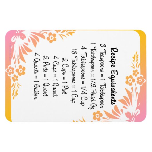 等価フローラ冷蔵庫用マグネット マグネット (横)