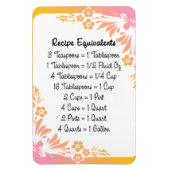 等価フローラ冷蔵庫用マグネット マグネット (縦)