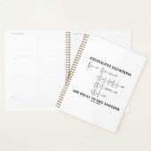 等価方程式は互いに等しい プランナー手帳 (ディスプレー)