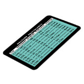 等価測定MCMアクア冷蔵庫磁石 マグネット (左側)